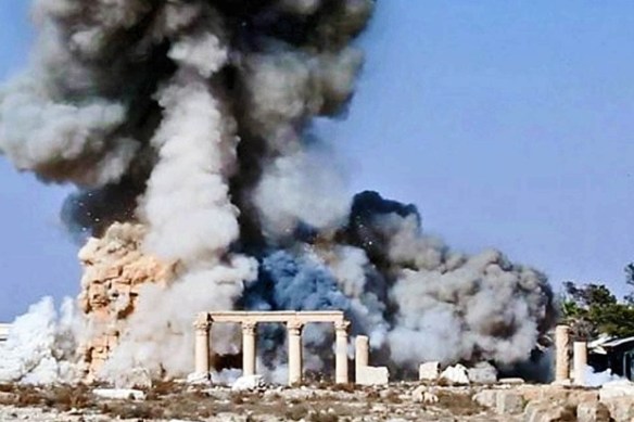 Ancient ruins destroyed by fundamentalists