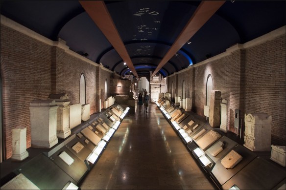 The Epigraphic gallery at the Palazzo dei Conservatoreii, Rome. Photo courtesy of Chris Oler, via Pinterest